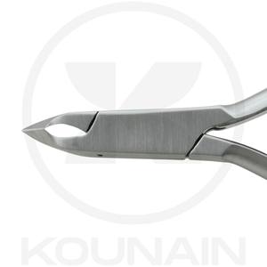 Cortaúñas profesional de acero inoxidable plano KOUNAIN, herramienta de eliminación de piel muerta de cutícula recta afilada duradera para dedos y dedos de los pies - Product Image 4