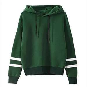 เสื้อสเวตเตอร์ผ้าฝ้ายมีฮู้ดไซส์ใหญ่พิเศษสำหรับผู้หญิงเสื้อสเวตเตอร์ผ้าฝ้าย GSM 360แบบออกแบบโลโก้ได้ตามต้องการ - Product Image 2