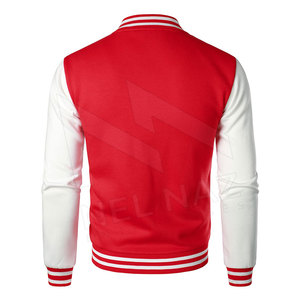 Chaqueta Letterman de invierno de alta calidad para hombre con cuello levantado, diseño personalizado, a prueba de viento y transpirable a la venta - Product Image 3