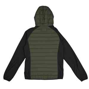 เสื้อแจ็คเก็ตพัฟเฟอร์แบบมีฮู้ด ปิดกระดุม ผ้าแคนวาส สำหรับฤดูหนาว แบบยูนิเซ็กซ์ ปรับแต่งได้ กันน้ำ - Product Image 6