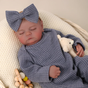Poupée réaliste <span class=keywords><strong>Reborn</strong></span> Babeside Quiet Noah, 20 pouces, petit garçon, tête en vinyle, corps en tissu - Product Image 6