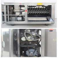 Machine à former des boulettes de pâte de grande capacité 30g-160g, diviseuse et arrondisseuse de pâte pour pain à hamburger