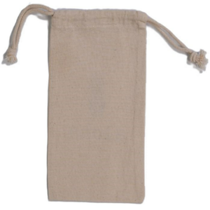 Bolsa con cordón de algodón orgánico personalizada para almacenamiento ecológico y embalaje de joyas de regalo bolsa con cordón de algodón ecológica - Product Image 5