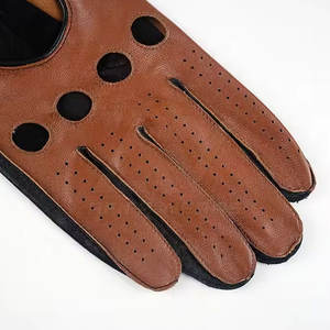 Gants en cuir d'hiver personnalisables de haute qualité et tendance pour une utilisation en extérieur et décontractée avec un MOQ faible de 10 paires - Product Image 6