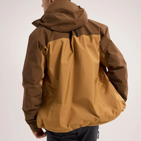 Veste d'hiver unisexe personnalisée OEM, imperméable, en softshell, pour sports de plein air, randonnée, course à pied, coupe-vent avec capuche et devant en crochet