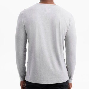 Chemise à manches longues de haute qualité Chemise à manches longues à service OEM Concevez votre propre logo Chemise à manches longues d'été - Product Image 3