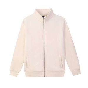 Zip Collar Hoodie Crew Neck Stand Neckline Heavyweight Sherpa Zip up Hoodie Sweatshirts Jacket Sweater Zip <b>Jumpers</b> for <b>Men</b> - Product Image 1