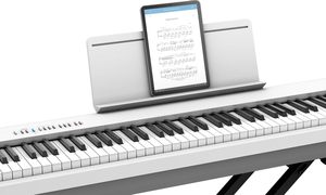 Piano numérique Roland FP-30X 88 touches neuf, blanc, avec support réglable, banc, pédale de sustain et cours de piano en ligne - Product Image 3