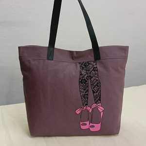 Sac fourre-tout en toile imprimé personnalisé de haute qualité pour femmes grande capacité plusieurs poches Collection d'été OEM de haute qualité - Product Image 3