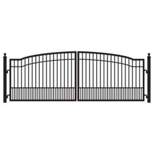 Puerta de Jardín de Hierro para Peatones, Galvanizada con Recubrimiento en Polvo de Alta Calidad, Anti-Escalada, Impermeable, Fácil de Ensamblar, Tamaño Personalizable - Product Image 5