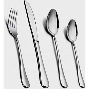 Couverts en métal rond royal Couverts en acier inoxydable plaqués argent pour événement de mariage - Product Image 2