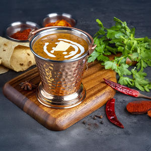 Sophisticated Hotel-Quality Copper Balti Dish <b>Set</b> New Design <b>Cookware</b> for Served Authentic Meals in Style - Product Image 3