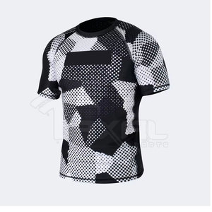 Nueva llegada Ropa de artes marciales Rash Guard Heavy Duty Men Rash Guard Producto caliente Rash Guard - Product Image 3