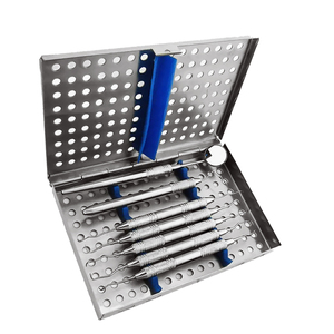 Juego de instrumentos de higiene profiláctica dental de alta calidad, 7 Uds., Kit de instrumentos Premium CE ISO 9001 RTSIC - Product Image 3