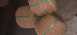 100% matériaux biodégradables filet de fibre de coco corde de coco tapis de coco de haute qualité-corde de coco pour pavage de route - Product Image 3