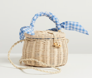 High Quality Fashion Women's Bohemian Beach Crossbody Handbag Bali Rattan <b>Bag</b> Pearl Manufacturer's Circle <b>Wicker</b> Crafts Cotton - Product Image 2