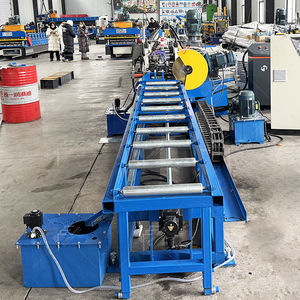 Machine de formage de tubes carrés par soudage laser, à réglage automatique de la taille, contrôlée par PLC, avec moteur de boîte de vitesses hydraulique et roulement - Product Image 3