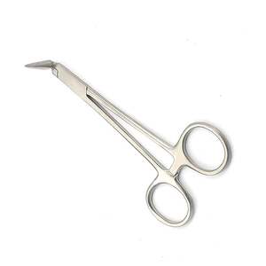 Fórceps de acero inoxidable en ángulo recto manual de 6 \" - Product Image 4