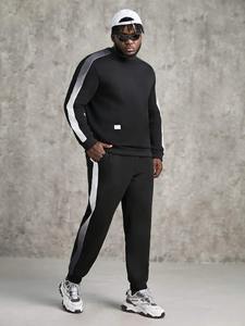 Conjunto Deportivo de Invierno para Hombre, Informal, de Manga Larga, Color Sólido, para Deportes y Ocio - Product Image 4