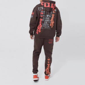 Nueva Llegada, Chándales de Hombre de Alta Calidad con Estampado Personalizado, Chándal Informal para Hombre 2026, Chándal 100% Algodón para Hombre - Product Image 3