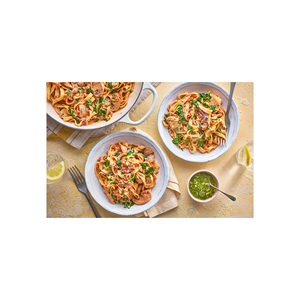 Premium 10 lb Bulk Pack of Durum <b>Wheat</b> <b>Pasta</b>-Includes Penne Rigate and Spaghetti for Food Service & Catering - Product Image 2