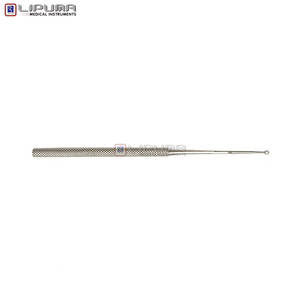 Curette auriculaire Buck, instrument chirurgical professionnel, outil ORL, taille 14,5 cm, acier inoxydable, précision, instruments médicaux pour le cérumen - Product Image 2