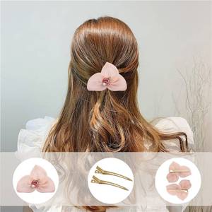 Pinces à cheveux personnalisées, pinces à cheveux en bec de canard pour le coiffage et la coloration, 3,5 pouces, antirouille, outil de séparation facile - Product Image 5