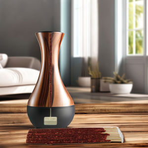 Vente en gros de bâtons d'encens à la rose de 9 pouces, herbes aromatiques avec supports botaniques en bambou, diffuseur d'aromathérapie roulé à la main - Product Image 3