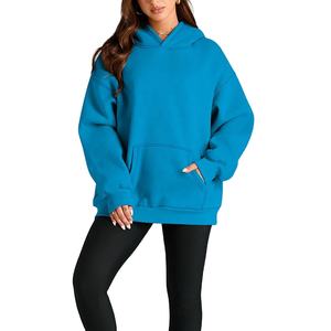 Nouvel arrivage de sweats à capuche oversize pour hommes épaule tombante poids lourd 100% coton polaire respirant brodé à manches longues hiver 2026 - Product Image 2