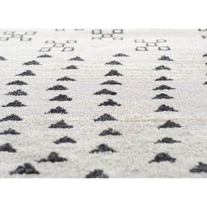 Alfombra Grande de Lana y Seda Anudada a Mano Freedom Manchaha Ivory, Diseño Geométrico, 10 mm de Grosor, para Decoración de Habitaciones Juveniles -Lub-8618 - Product Image 3