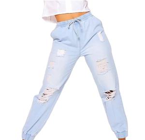 Pantalon de survêtement pour homme 100% coton, délavé, respirant, anti-froissement, imperméable, uni, décontracté, vintage, streetwear - Product Image 4