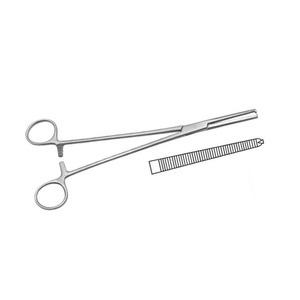 คีมหนีบช่องคลอดทางนรีเวชแบบโค้งงอ24ซม. เครื่องมือผ่าตัด - Product Image 4