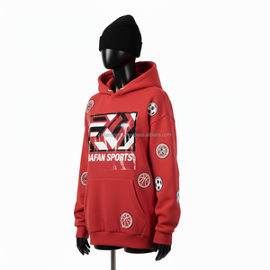 High Quality 340 GSM <b>Women</b> Fleece <b>Hoodie</b> <b>Red</b> Color Casual Sportswear CustomLogo Embroidery and Print Design <b>Women</b> basics Hoodies - Product Image 5