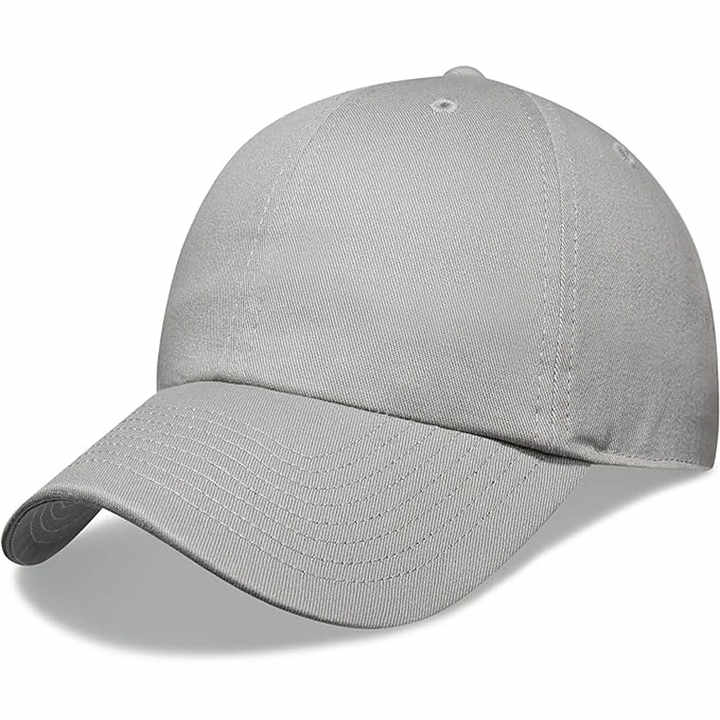 Pakistan Manufactory Men's Black 5-Panel Cotton Baseball Cap Cheap Blank Sports Promotional 6-Panel Hat
