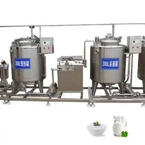 Máquinas comerciales para hacer yogur/línea de producción de yogur industrial/planta de equipos de proceso de yogur