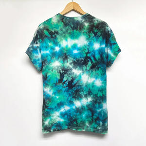 OEM personalizado impreso hombres Tie-Dye camisetas transpirable 100% algodón para el verano Etiqueta Privada opciones de ropa - Product Image 2