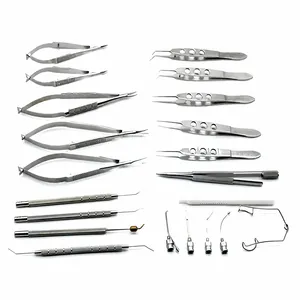 Ensemble d'instruments microchirurgicaux ophtalmologiques, manuel, pour chirurgie de la cataracte, outils en acier inoxydable, taille et couleur personnalisées - Product Image 5