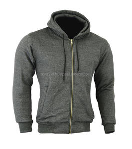 Design de course élégant OEM pour hommes pour Kevlar sweat à capuche de moto rembourrage CE doublure en aramide coupe-vent hautement respirant pour une conduite en toute sécurité - Product Image 5