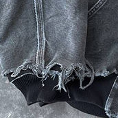 เสื้อมีฮู้ดแบบพอง3D 600แกรมเสื้อมีฮู้ดโอเวอร์ไซส์ล้างกรดขนาดใหญ่ออกแบบโลโก้ได้ตามต้องการ - Product Image 5