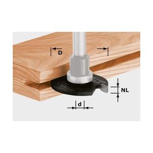 ใบมีดกัดร่อง Festool HW D40 สำหรับเครื่องกัด - Product Image 1