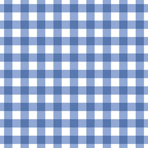 Wholesale Woven Polyester 30*40cm Cotton Gingham Checker Blue White Fabrics for Wholesale - Product Image 2