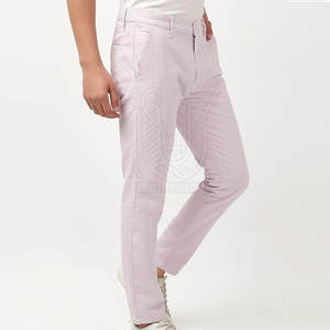 กางเกงชิโน่ทรงตรงน้ำหนักเบาเอวกลางสำหรับผู้ชาย ดีไซน์ใหม่ - ราคาที่ดีที่สุดสำหรับผู้ใหญ่ - Product Image 4