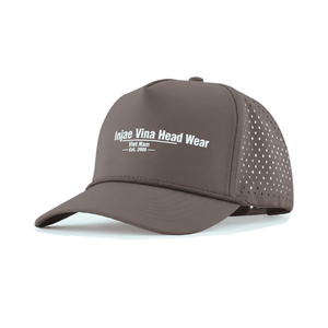 Gorra de Golf de 5 Paneles con Logotipo Impreso, Impermeable, Ligeramente Curvada, con Perforaciones Láser, Gorra Deportiva en Blanco para Correr, OEM ODM - Product Image 3