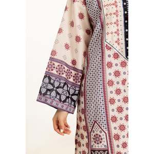 IUSTKSD-1070 Traje Casual de Verano de 3 Piezas con Estampado y Bordado para Damas de Oficina - Product Image 4