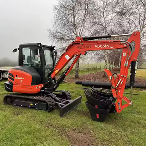 Assez utilisé pour la mini pelle sur chenilles Kubota 18KW 3 tonnes moteur à noyau U35-4 engrenage de boîte de vitesses 6 tonnes poids en fonctionnement pour creuser - Product Image 1