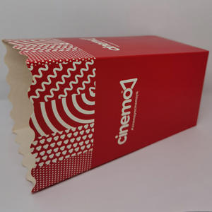 Cajas de Embalaje de Palomitas de Maíz de Papel Kraft Laminado Mate Impresas con Offset Personalizadas con Color Personalizado Reciclable - Product Image 4