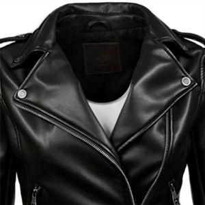 Veste en cuir pour femme de haute qualité Veste en cuir véritable élégante et durable pour une veste en cuir au look intemporel chez Nurak 2025 - Product Image 3