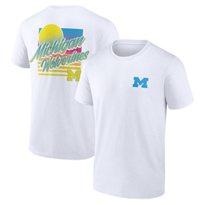 Camiseta Universitaria Retro Sunset, Personalizada, Unisex, Ropa Universitaria, 100% Algodón Jersey, Lavada, Transpirable, Estilo Hip Hop, Frente y Espalda - Product Image 1