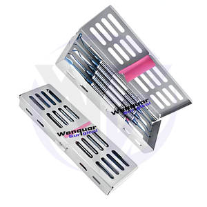 Ensemble d'instruments de remplissage dentaires en composite manuel, spatule à sonde et plateau à brancher, kit de restauration avec composants en acier inoxydable - Product Image 6