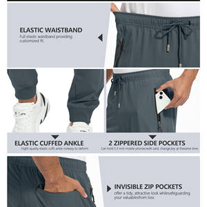 กางเกงจ็อกเกอร์ลำลองผู้ชายทรงหนา รุ่น 2026 ดีไซน์สปอร์ต สำหรับออกกำลังกาย ใส่เล่นกีฬา หรือใส่ลำลอง สไตล์สตรีทแวร์ ผ้าเรียบ ทรงปกติ เหมาะสำหรับกิจกรรมกลางแจ้ง - Product Image 5